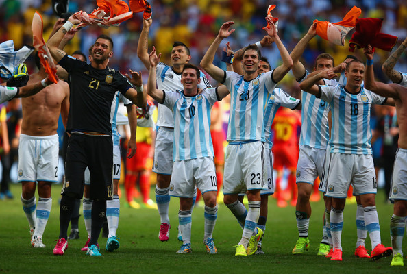 argentina celebrate